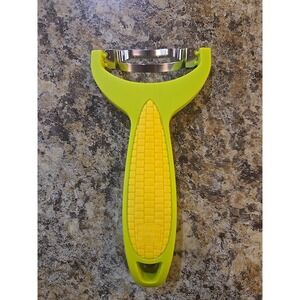 VINTAGE KUHN RIKON Switzerland Corn Stripper Stainless Steel Blade - Corn Design